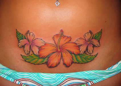 Hibiscus Flower Tattoos